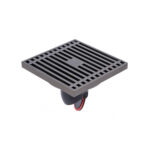 Full Copper Odor Proof Floor Drain, Style: K7005QH Gray Single Use+Straight Row