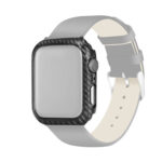 PC Carbon Fiber Frame Protection Case for Apple Watch Series 4 40mm