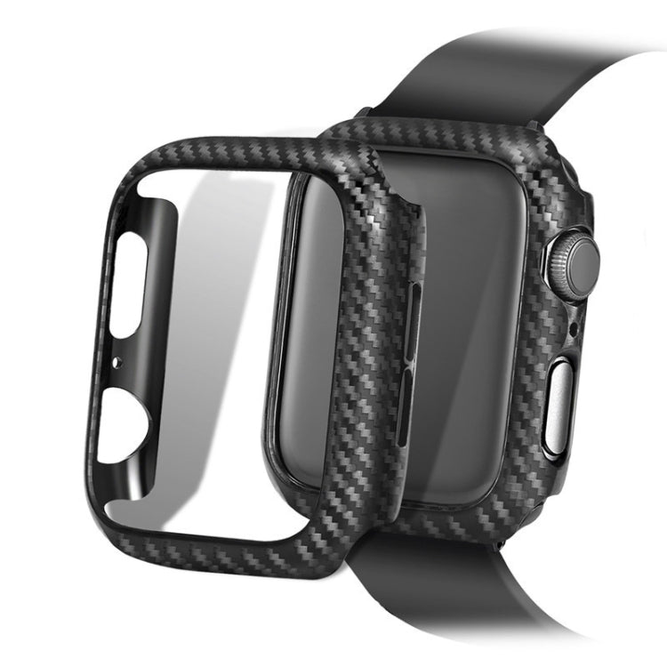 PC Carbon Fiber Frame Protection Case for Apple Watch Series 4 40mm