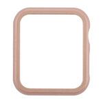 Metal Front Frame Protective Case for Apple Watch Series 5 & 4 40mm(Pink)