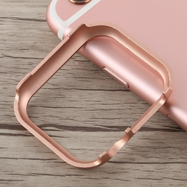 Metal Front Frame Protective Case for Apple Watch Series 5 & 4 40mm(Rose Gold)