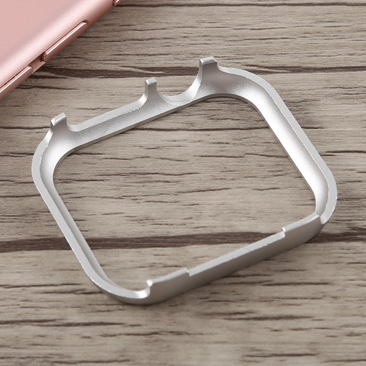 Metal Front Frame Protective Case for Apple Watch Series 5 & 4 40mm(Silver)