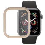 Metal Front Frame Protective Case for Apple Watch Series 5 & 4 44mm(Gold)