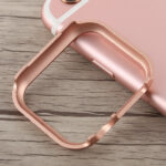 Metal Front Frame Protective Case for Apple Watch Series 5 & 4 44mm(Rose Gold)