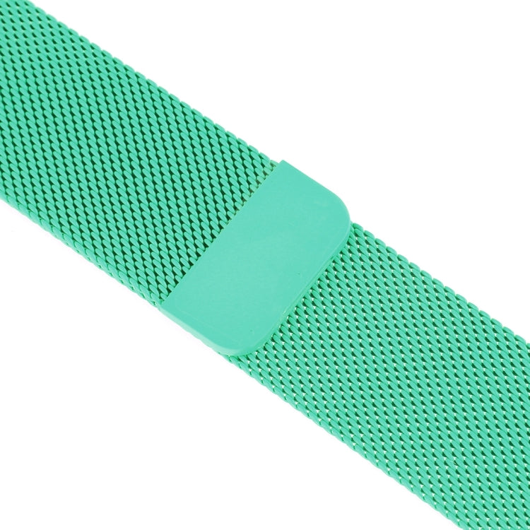 Milanese Loop Magnetic Stainless Steel Watch Band for Apple Watch Series 8&7 41mm / SE 2&6&SE&5&4 40mm / 3&2&1 38mm(Mint Green)