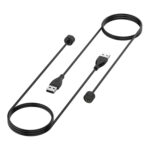 Bracelet USB Magnetic Attraction Plastic Charging Cable for Xiaomi Mi Band 5 / 6 / 7, Cable Length: 50cm(Black)