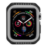 Smart Watch Shockproof Two Color Protective Case for Apple Watch Series 3 42mm(Black Grey)