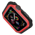 Smart Watch Shockproof Two Color Protective Case for Apple Watch Series 3 42mm(Black Red)