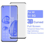 For Xiaomi Mi 11 5G IMAK 3D Curved Full Screen Tempered Glass Film