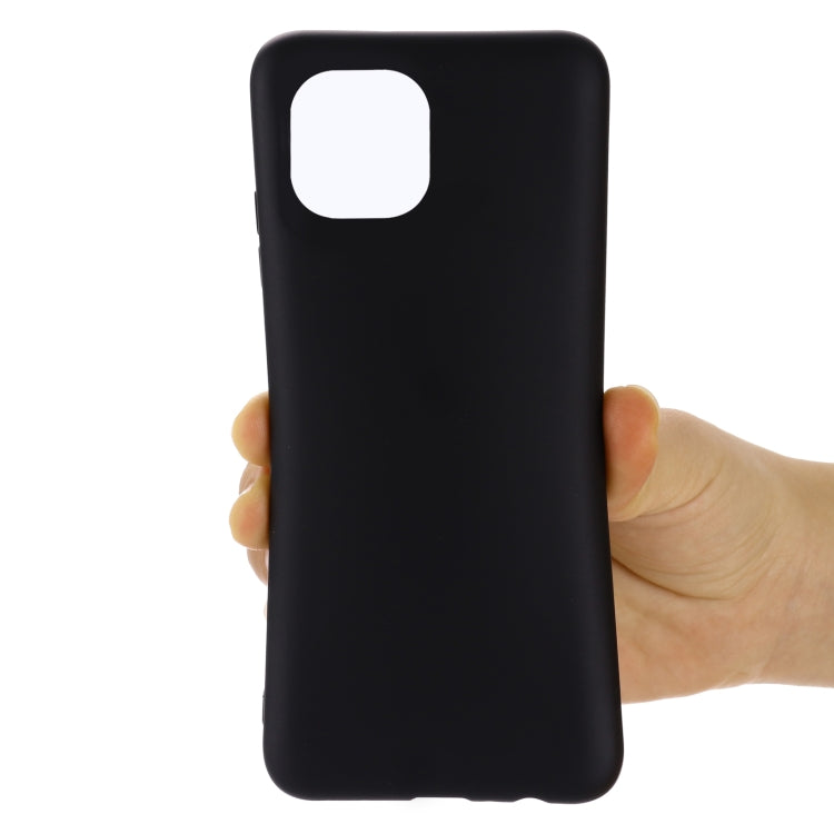 For Xiaomi Mi 11 5G Pure Color Liquid Silicone Shockproof Full Coverage Case(Black)