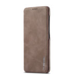 For Samsung Galaxy S20 FE LC.IMEEKE Hon Ancient Series Horizontal Flip Leather Case with Holder & Card Slot(Coffee)