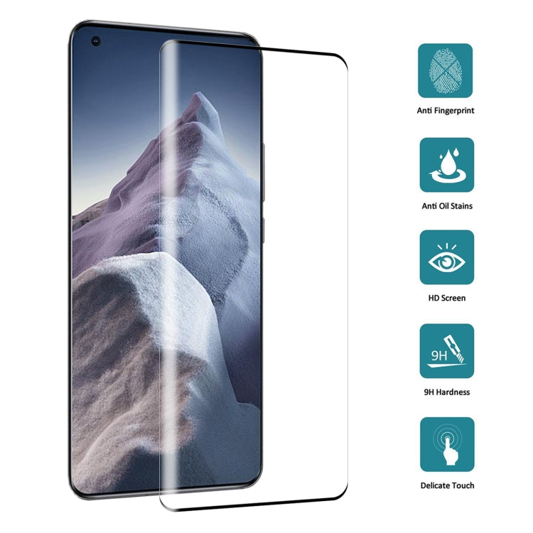 For Xiaomi Mi 11 Ultra 3D Curved Edge Full Screen Tempered Glass Film