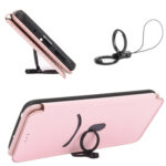 For Xiaomi Mi 11 Ultra Carbon Fiber Texture Horizontal Flip TPU + PC + PU Leather Case with Card Slot(Pink)