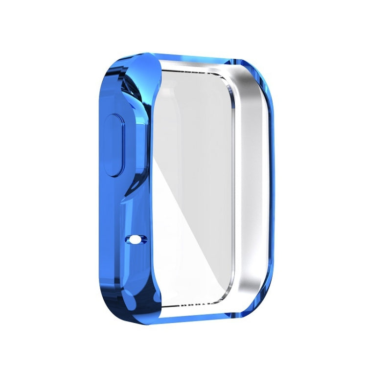 For Xiaomi Mi Watch Lite / Redmi Watch Full Coverage TPU Electroplating Protective Case(Blue)