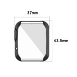 For Xiaomi Mi Watch Lite / Redmi Watch Full Coverage TPU Electroplating Protective Case(Transparent)