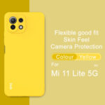 For Xiaomi Mi 11 Lite 5G IMAK UC-2 Series Shockproof Full Coverage Soft TPU Case(Yellow)