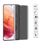 For Samsung Galaxy S21 5G 0.3mm 9H Surface Hardness 3D Curved Surface Privacy Glass Film