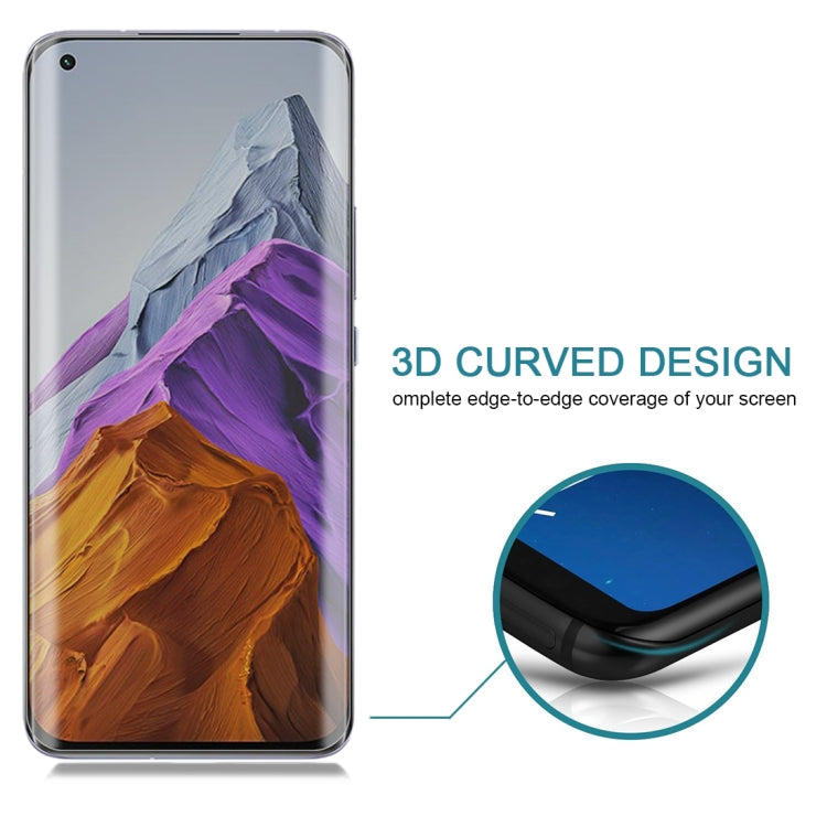 For Xiaomi Mi 11 0.3mm 9H Surface Hardness 3D Curved Surface Privacy Glass Film