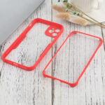 For iPhone 11 Pro Acrylic + TPU 360 Degrees Full Coverage Shockproof Protective Case (Red)