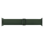 Elasticity Silicone Strap Watch Band For Apple Watch Series 8&7 41mm / SE 2&6&SE&5&4 40mm / 3&2&1 38mm(Dark Green)