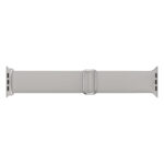 Elasticity Silicone Strap Watch Band For Apple Watch Series 8&7 41mm / SE 2&6&SE&5&4 40mm / 3&2&1 38mm(Grey)
