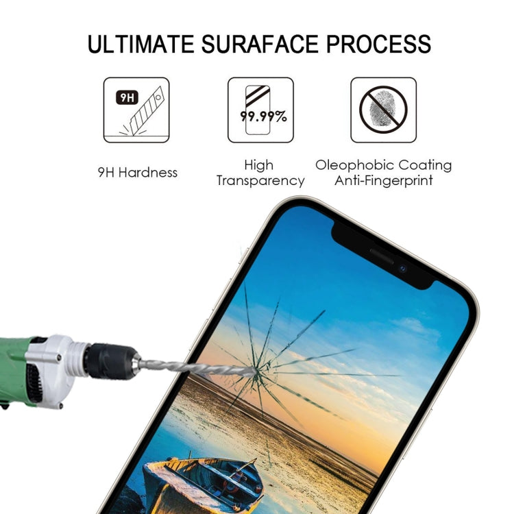 For iPhone 13 / 13 Pro Full Glue Full Screen Tempered Glass Film