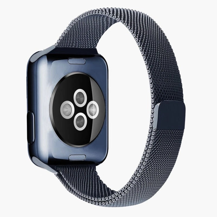 Milan Loopback Small Waist Watch Band For Apple Watch Ultra 49mm / Series 8&7 45mm / SE 2&6&SE&5&4 44mm / 3&2&1 42mm(Vintage Gold)