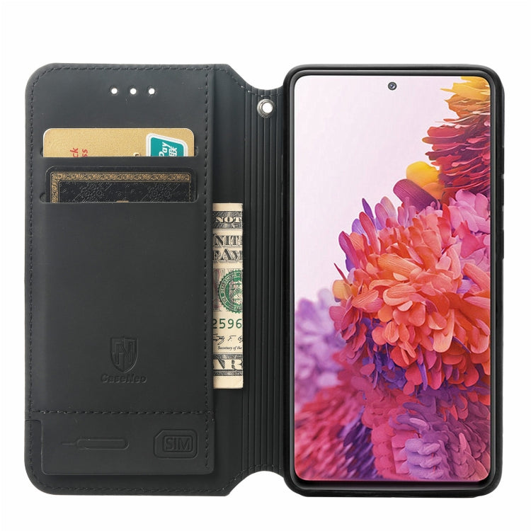 For Samsung Galaxy S20 FE Colorful Magnetic Horizontal Flip PU Leather Case with Holder & Card Slot & Wallet(Colorful Cloud)