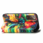 For Samsung Galaxy S20 FE Colorful Magnetic Horizontal Flip PU Leather Case with Holder & Card Slot & Wallet(Colorful Cloud)