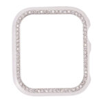 Metal Diamond Protective Watch Case For Apple Watch Series 3 & 2 & 1 42mm(Silver)