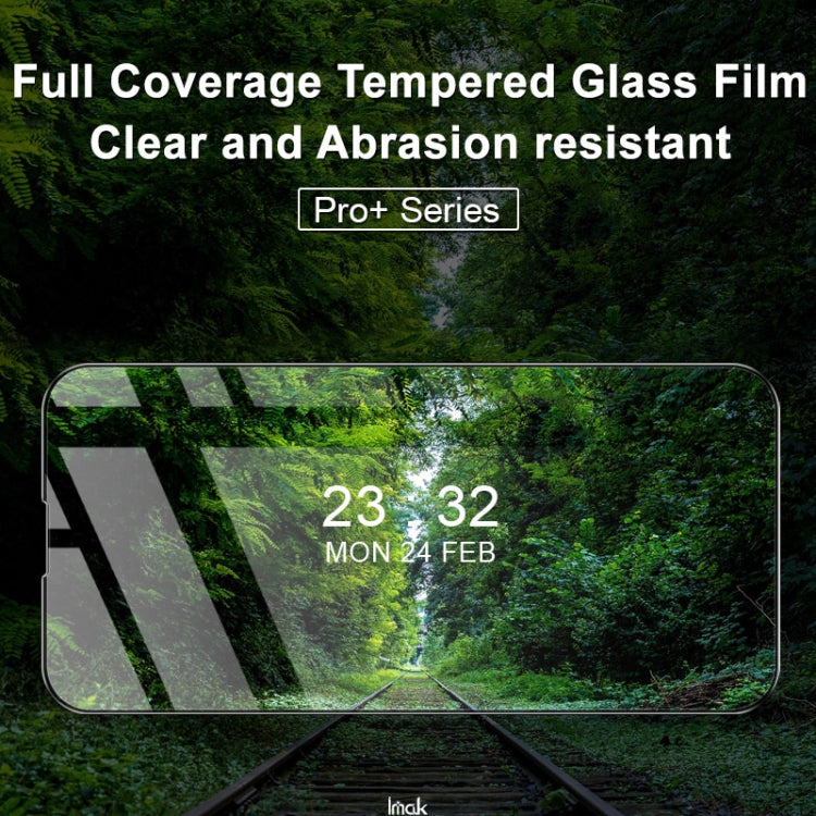 For iPhone 13 / 13 Pro IMAK 9H Surface Hardness Full Screen Tempered Glass Film Pro+ Series