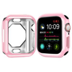 Shockproof TPU Electroplate Protective Case For Apple Watch Series 8 / 7 41mm(Pink)