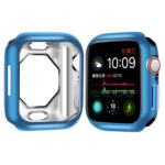 Shockproof TPU Electroplate Protective Case For Apple Watch Series 8 / 7 41mm(Blue)