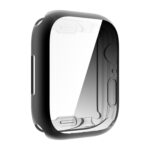 Shockproof TPU All-inclusive Electroplate Protective Case For Apple Watch Series 8 / 7 41mm(Black)