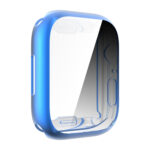 Shockproof TPU All-inclusive Electroplate Protective Case For Apple Watch Series 8 / 7 41mm(Blue)