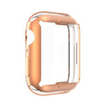 Shockproof TPU All-inclusive Electroplate Protective Case For Apple Watch Series 8 / 7 41mm(Rose Gold)