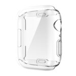 Shockproof TPU All-inclusive Electroplate Protective Case For Apple Watch Series 8 / 7 41mm(Transparent)