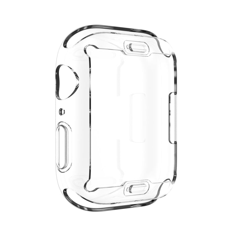 Shockproof TPU All-inclusive Electroplate Protective Case For Apple Watch Series 8 / 7 41mm(Transparent)