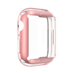 Shockproof TPU All-inclusive Electroplate Protective Case For Apple Watch Series 8 / 7 45mm(Pink)