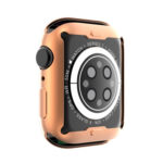 Shockproof TPU All-inclusive Electroplate Protective Case For Apple Watch Series 8 / 7 45mm(Rose Gold)