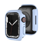 Shockproof TPU Protective Case For Apple Watch Series 8 / 7 45mm(Light Blue)