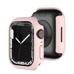 Shockproof TPU Protective Case For Apple Watch Series 8 / 7 45mm(Pink)