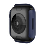 Shockproof TPU Protective Case For Apple Watch Series 8 / 7 45mm(Dark Blue)