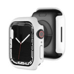 Shockproof TPU Protective Case For Apple Watch Series 8 / 7 45mm(White)