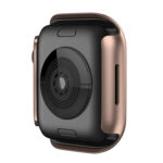 Shockproof TPU Protective Case For Apple Watch Series 8 / 7 45mm(Rose Gold)