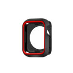 Two-color Shockproof Protective Case For Apple Watch Series 8 / 7 41mm(Red)