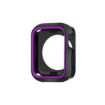 Two-color Shockproof Protective Case For Apple Watch Series 8 / 7 41mm(Purple)