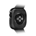 Silicone Shockproof Watch Protective Case For Apple Watch Series 8 / 7 41mm(Black)