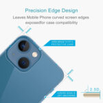 For iPhone 13 0.26mm 9H 2.5D Tempered Glass Back Film