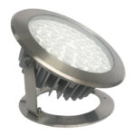 108W Square Park Landscape LED Underwater Light Pool Light(Warm White Light)